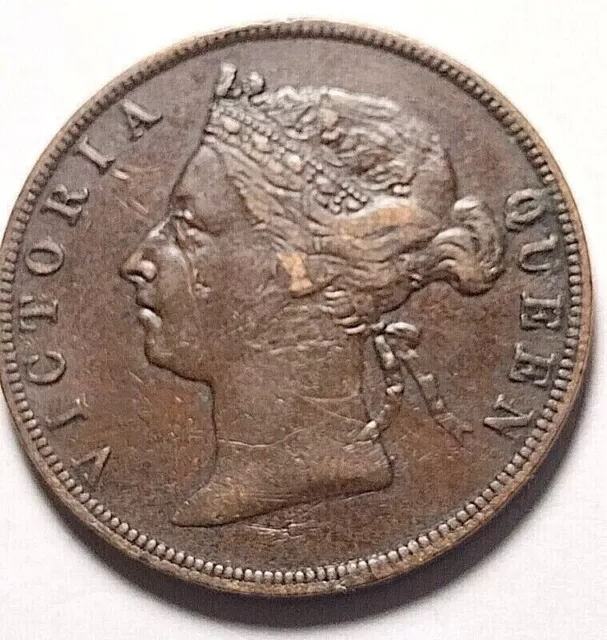 1888 British Honduras One Cent  A42-735 3