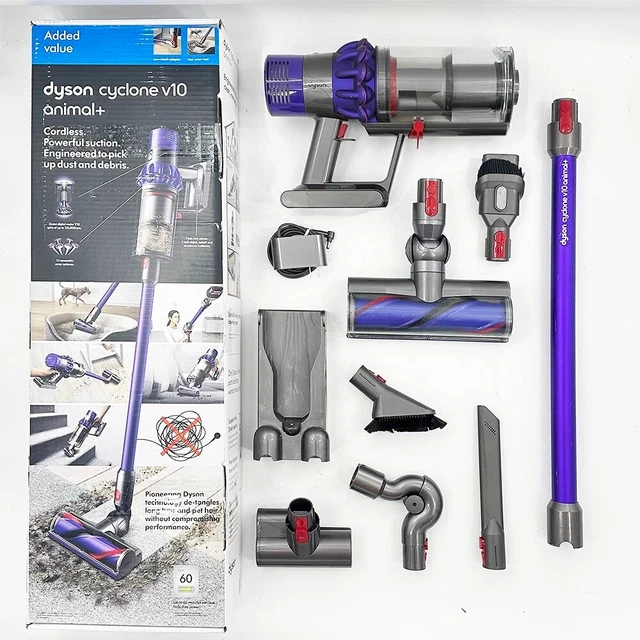 DYSON CYCLONE V10 Animal + Cordless Vacuum Cleaner Purple 7 Tools