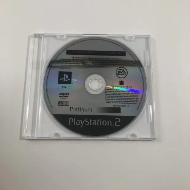 PS2 Le Seigneur des Anneaux : Le Retour du Roi - Platinum PAL Bon état