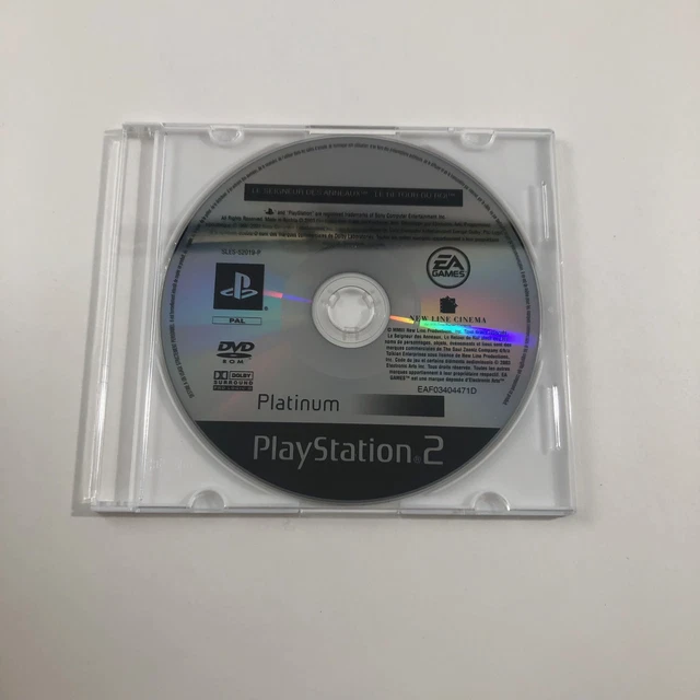 PS2 Le Seigneur des Anneaux : Le Retour du Roi - Platinum PAL Bon état