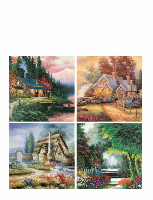 Puzzles de Scènes Rustiques 8 x 500 pcs