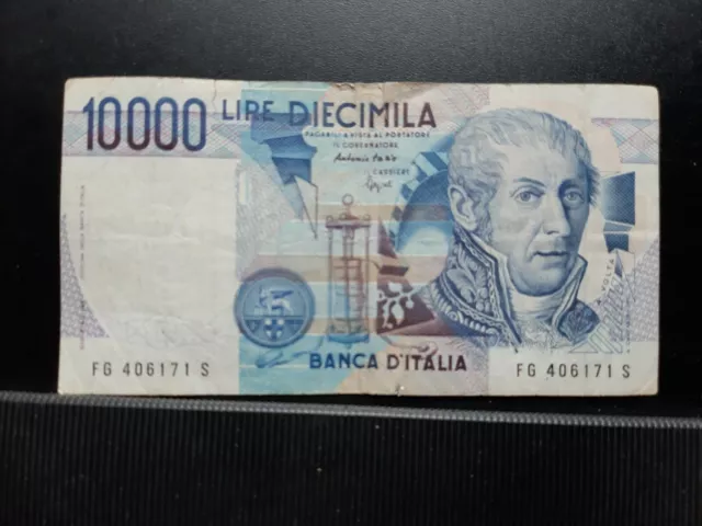 Billet de banque de 10000 Lires italiennes