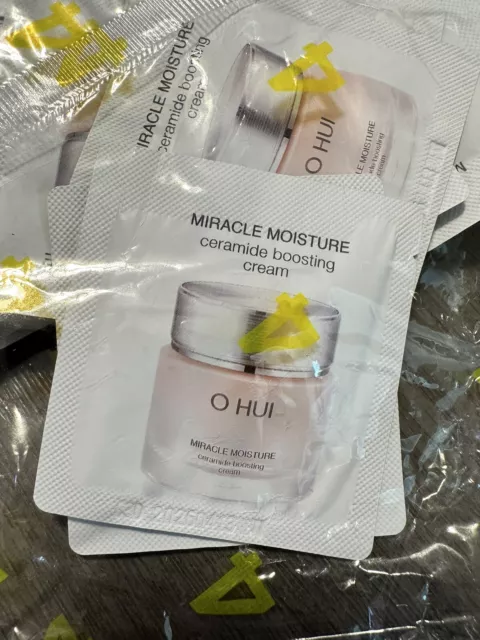 O HUI Miracle Moisture ceramide boosting Cream 1ml x 40pcs (40ml)  OHUI