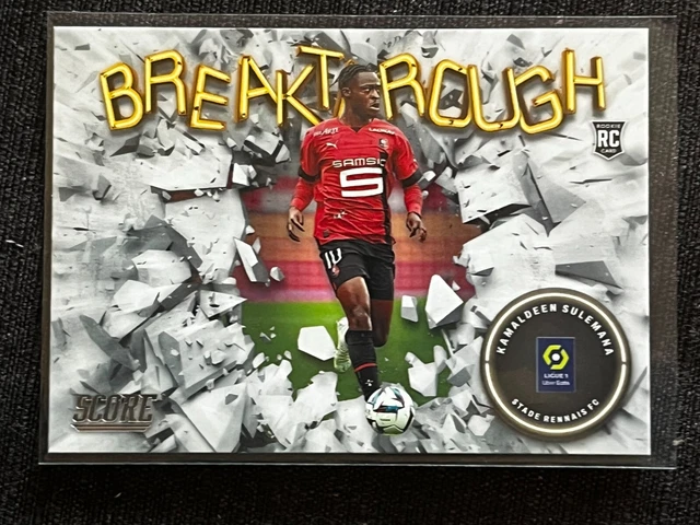 MALO GUSTO RC ROOKIE # 87 LYON PANINI SCORE 2022-2023 LIGUE 1 NEUF