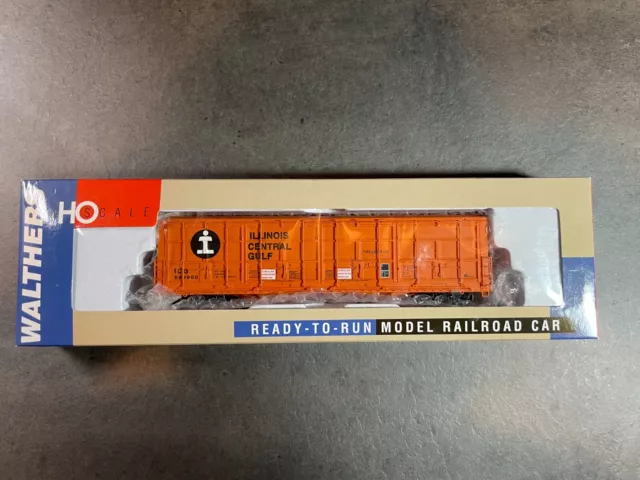 Walthers 932-7018 HO Illinois Central Gulf Thrall-Door Box Car LN/Box
