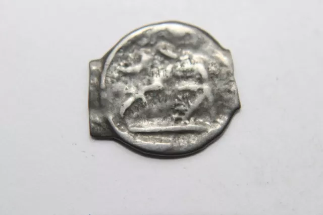 ANCIENT BRITAIN CELTIC POTIN COIN 1st Century BC/AD