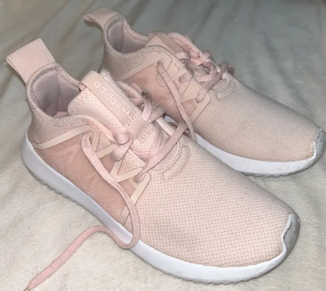 Adidas Tubular Viral 2.0 Women's Ice Pink/White Running Shoes Size US 7.5 BY2122