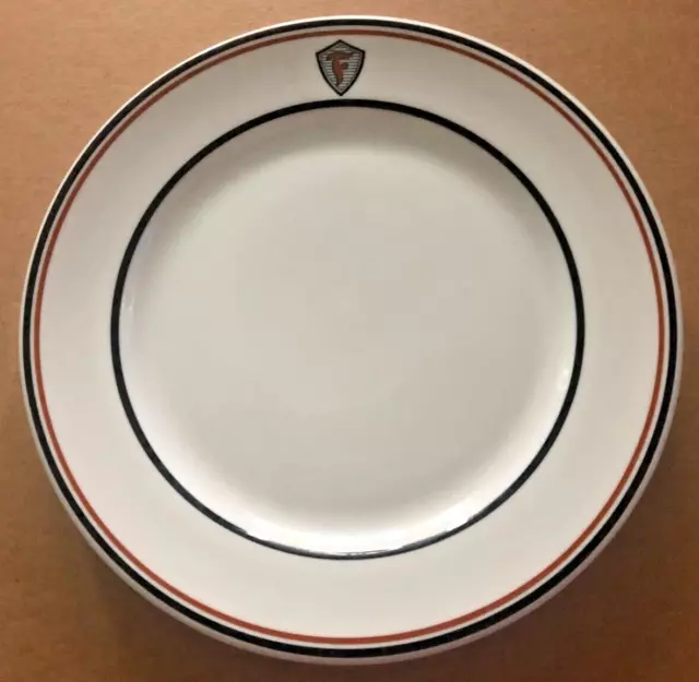 #3 Vintage FIRESTONE Rubber & Tire Co Shenango Restaurant China Plate AKRON OH