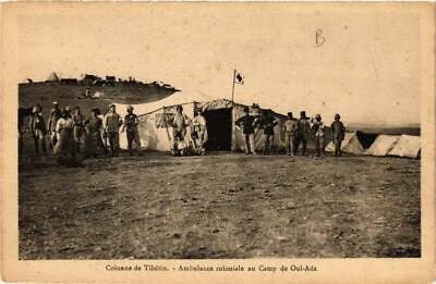 CPA AK Colonne Tilsitin Ambulance coloniale au Camp Oul Ada MAROC (689487)