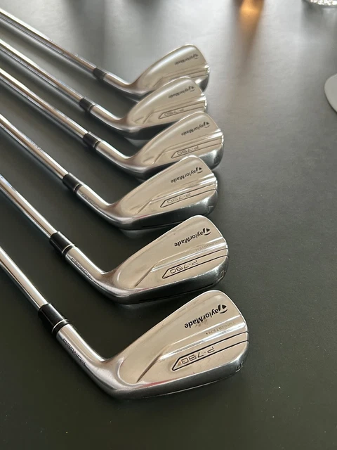 Taylormade P790 Eisensatz. Golfschläger, 5-PW, Stiff, +0,5 Inch, Lie +2Upright