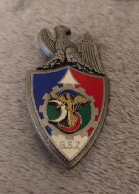 Insigne groupe de soutien de zone de la 3 e brigade mécanisée GSZ Y.Delsart 3