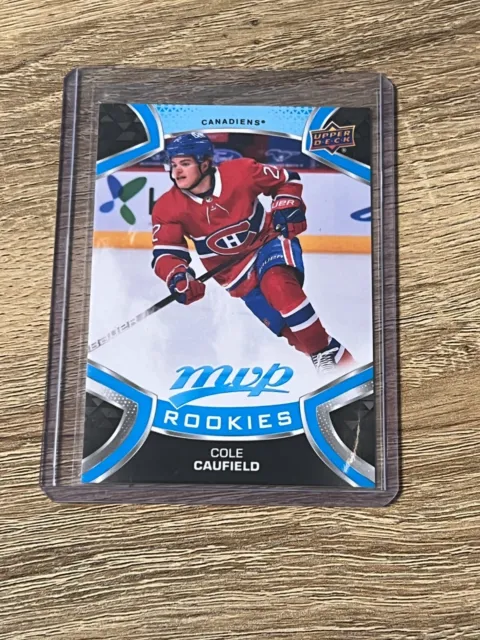 2021-22 UD Upper Deck MVP Cole Caufield Rookie RC Blue #243 Montreal  Canadiens