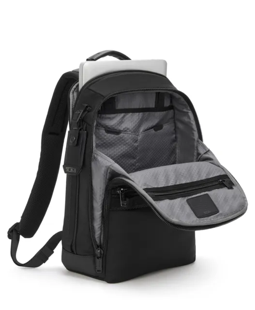 TUMI ALPHA BRAVO Dynamic Backpack BLACK 0232782D MSRP $425 100% Authentic 2