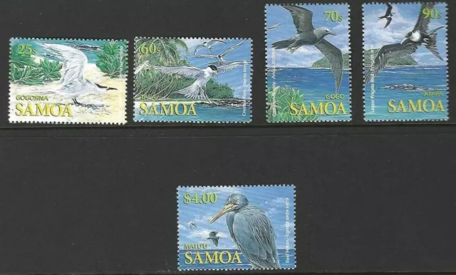 (V2045) Aves marinas de Samoa 2004 (V2045) Estampillada sin montar o nunca montada