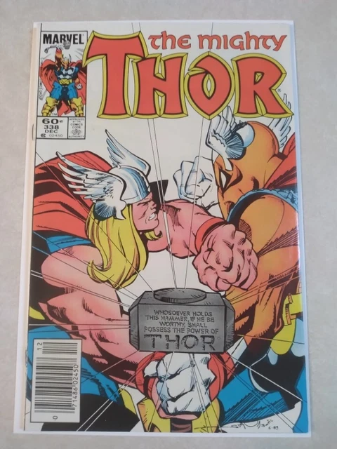 Marvel Comics The Mighty Thor Vol 1 #338 [1983] 2nd appearance Beta Ray Bill