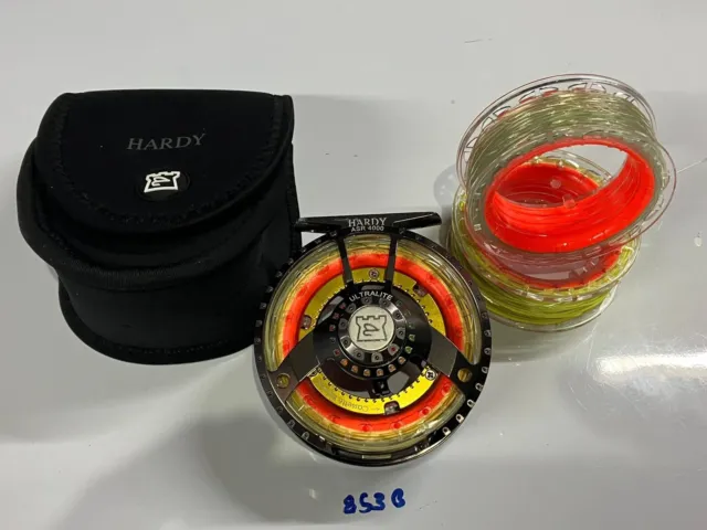 HARDY ULTRALITE ASR 4000 Cassette Fly Fishing Reel #4/5/6 With 3