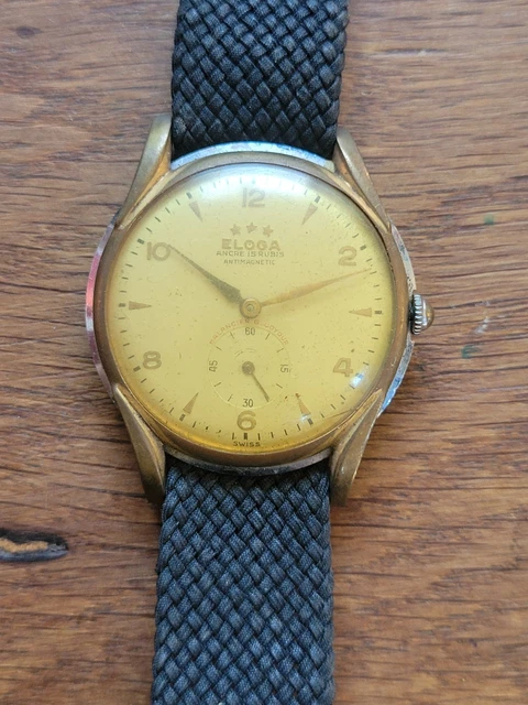 Montre Bracelet Rexa Vintage – Mécanique à Remontage Manuel – Fonctionne – P1514