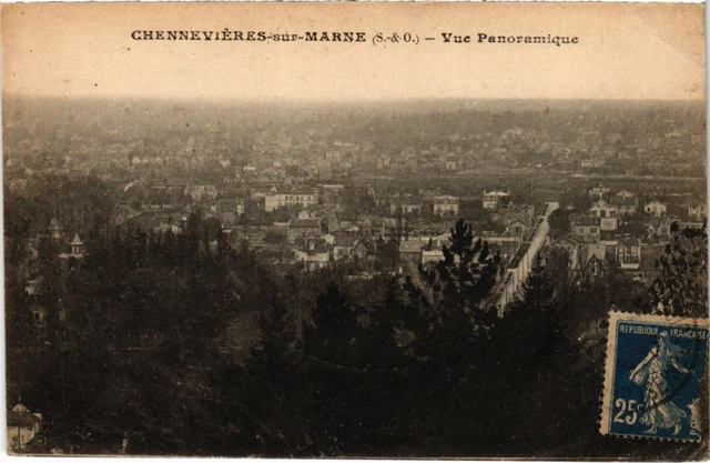 CPA Chennevieres vue panoramique (1348686)