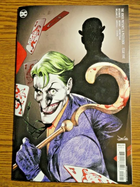 Joker Cadeaux: Un Puzzlebox #5 Davi Go Variante Housse NM Batman Cinq 1st Motif