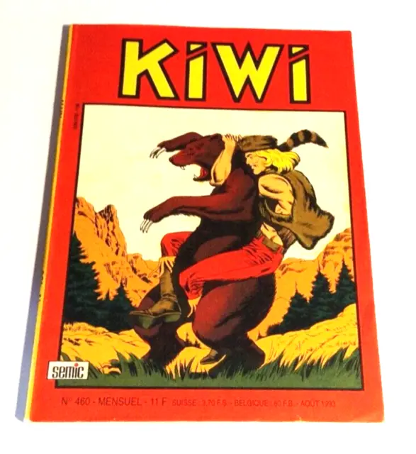 Petit format   KIWI , mensuel N° 460,   Bon état.