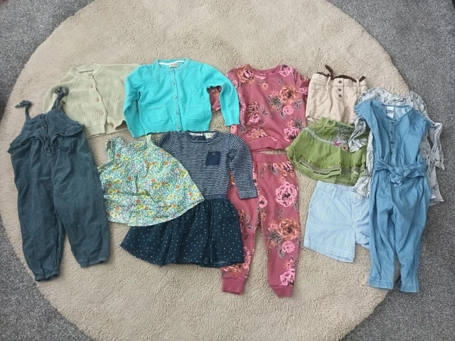 Pacchetto Next Zar Etc Bambine Età 1,5-2 Anni 12 Articoli (Bba19)