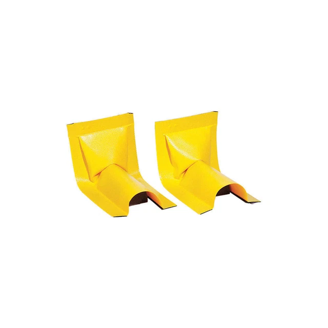 PIG PLR114 Build-A-Berm Spill Berm Wall End,PK2