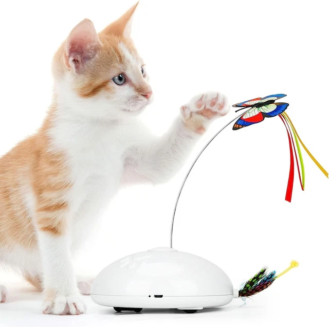 GetRovaled | Jouet Electronique Interactif pour Chat | Avec 3 Modes de Jeu |Neuf
