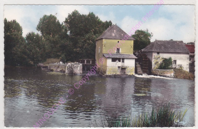 Cpsm 37260 Bridge of / The Ruan The Lys IN La Valley Mill EDT Combier