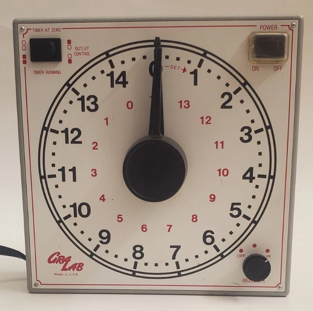 Temporizador universal Dimco gris Gra-lab modelo 173 FUNCIONA