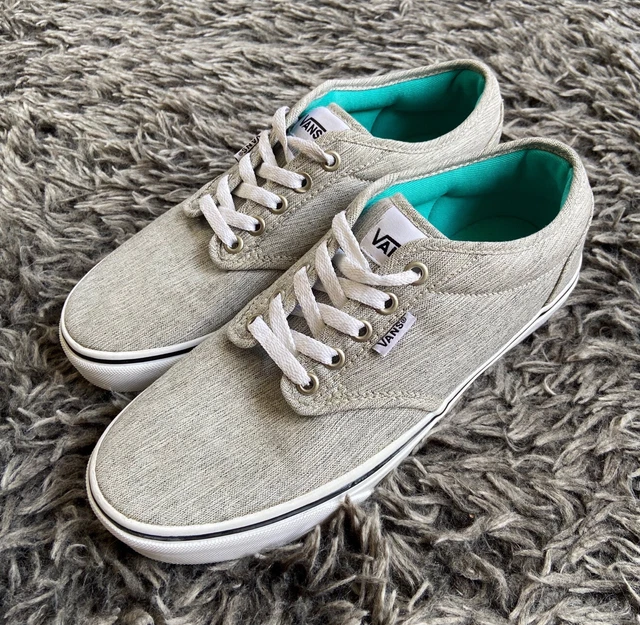 grey vans shoes womens