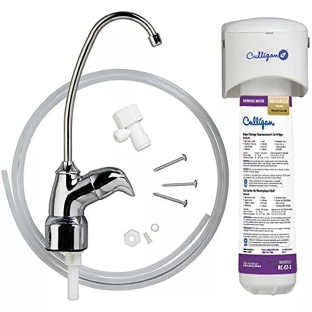 Culligan US-EZ-3 EZ-Change Under-Sink Drinking Water Filtration System with