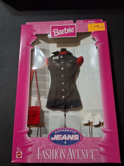 Barbie Fashion Avenue Jeans - Mattel 26397 - Neuve En Boîte