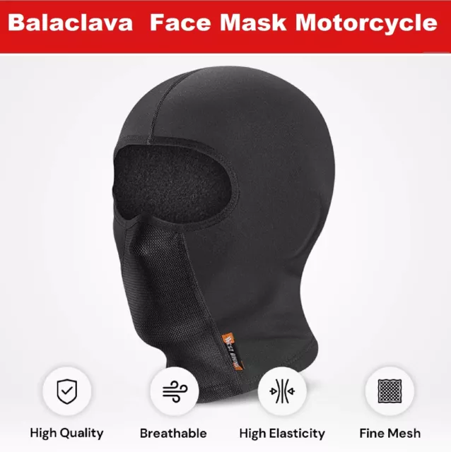 Ski Motorcycle Cycling Balaclava Full Face Mask Scarf Windproof Outdoor Winter
