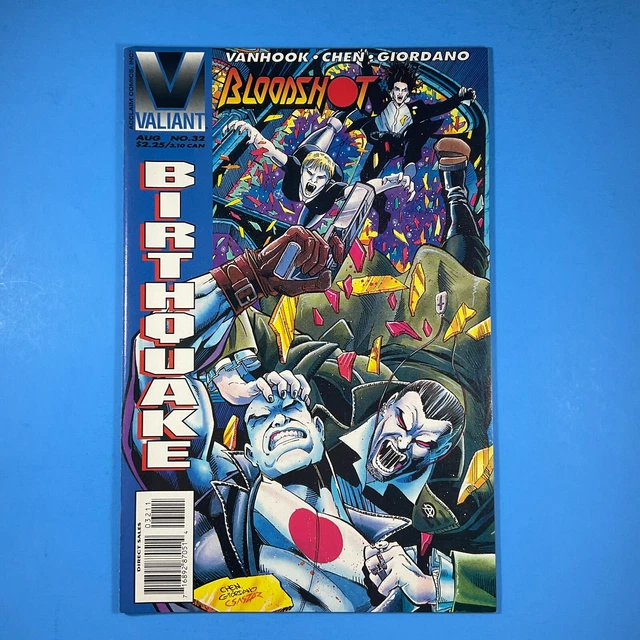 Bloodshot (Vol.1) #32 VALIANT / Acclaim COMICS 1995 Sean Chen Kevin VanHook