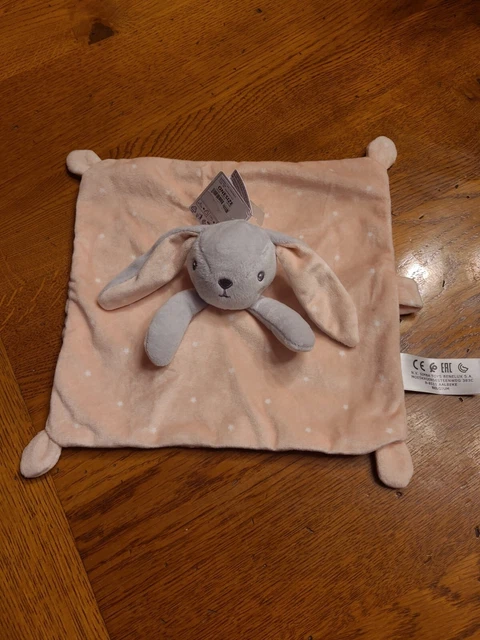 doudou plat lapin rose étoile SIMBA TOYS Kiabi ÉTAT NEUF JAMAIS UTILISÉ