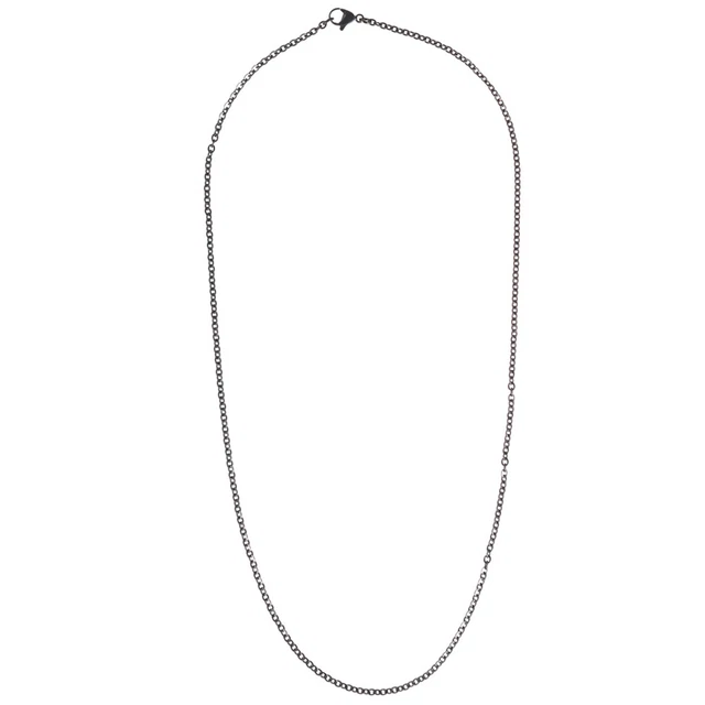 Mujer Collares Punk Cadena Collar Destacado Collar Mujeres Negro