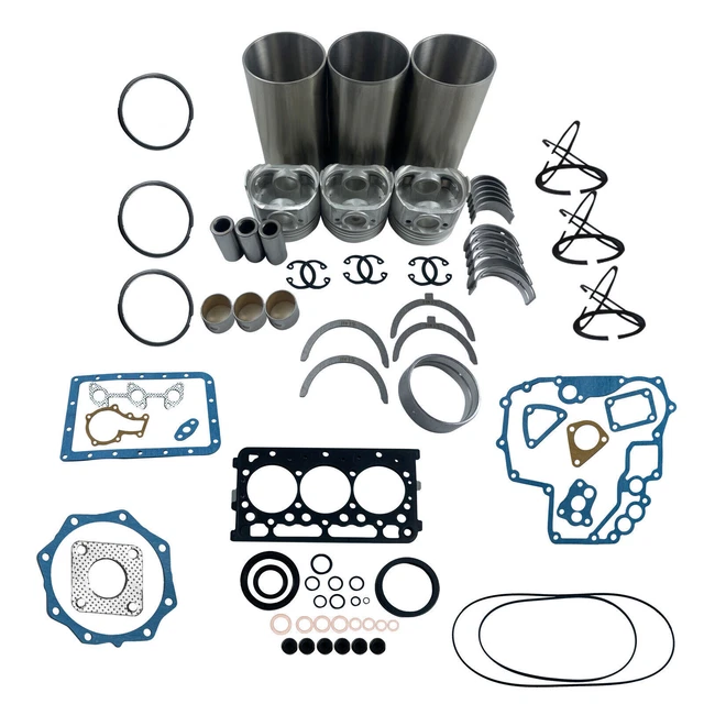 STD OVERHAUL REBUILD Kit For Kubota D722 Engine 3 Cylinder Engine