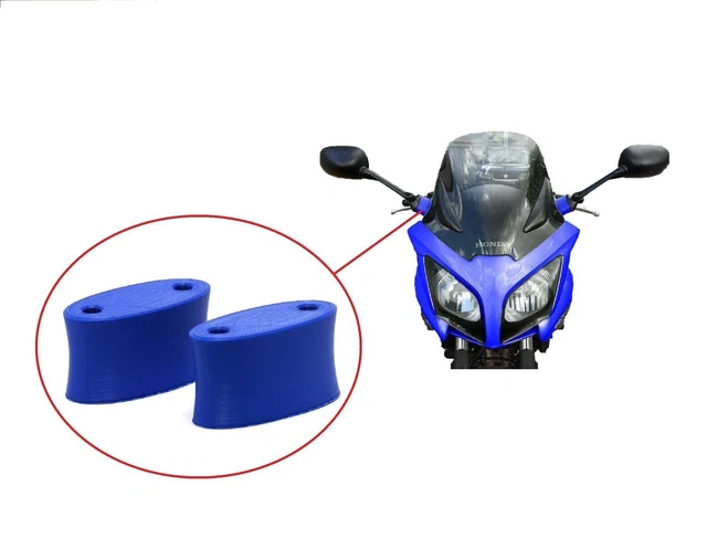 Adaptateur d'extension de rehausseur de rétroviseur pour moto Hond CBF1000...