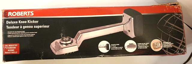Roberts Deluxe Carpet Knee Kicker with Adjustable Length from 17" to 21"