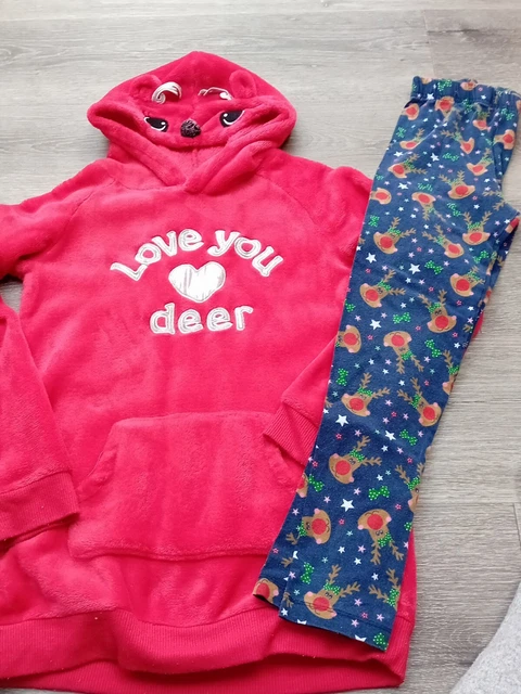 Pacchetto leggings Jumoer Natale per ragazze 9-10