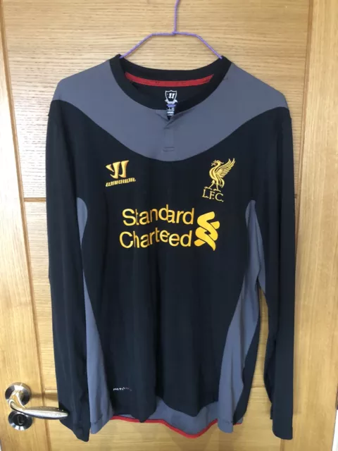 Liverpool 2012 2013 Away Shirt *RARE long sleeves* - Medium