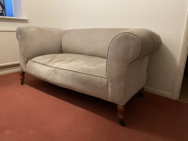 Victorian antique drop end sofa