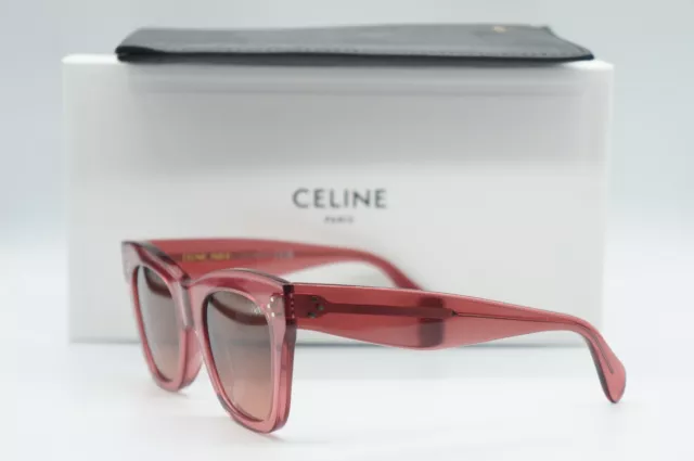 New Celine Cl4004In 74T Red Authentic Sunglasses Frames 50-22