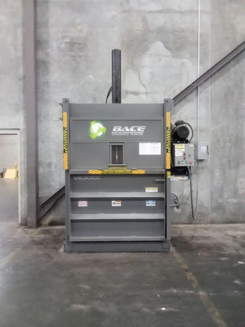 2019 Year Bace Cardboard Baler V630Cc 10Hp 460 Volt 3 Ph 60" X 30" 2019 Year Bace Cardboard Baler V630Cc 10Hp 460 Volt 3 Ph 60" X 30"