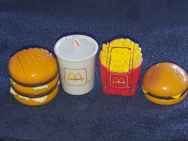 Big Mac Mcdonalds Happy Meal Transformers 1990 Mcdonald's, Mcdino