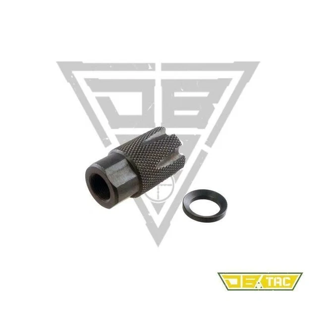 DB TAC All Steel 9/16''x24 TPI Thread For .40/10mm/.350 Muzzle Brake