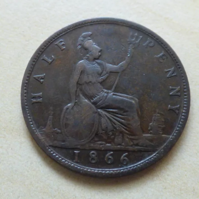 Queen Victoria Half-Penny Choose your date 1860-1901 Auction No 1.