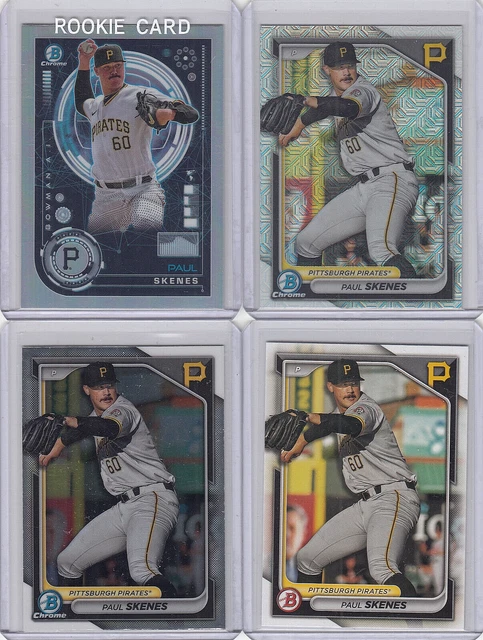 BOWMAN 2024 CROMO Paul Skenes Bowman AI BAI-15 Pittsburgh Pirates PSA