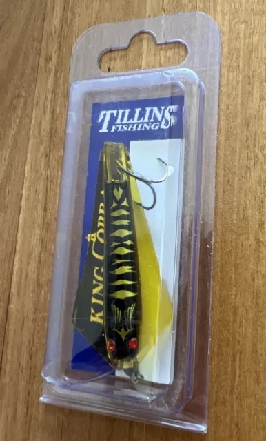 VINTAGE TILLINS KING Cobra Fishing Lure for Trout #104Y $39.99
