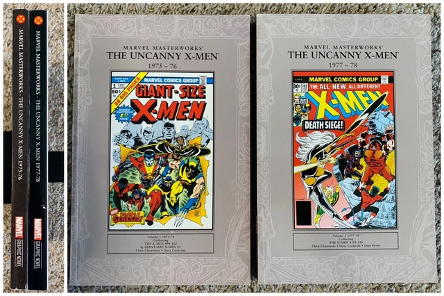 Uncanny X-Men Masterworks TPB set Vol 1 2 UK Panini - Claremont wolverine 94 116